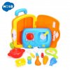 set troler jucarie bucatarie hola toys little chef suitcase3 555x555