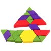 puzzle tangram din lemn 125 piese