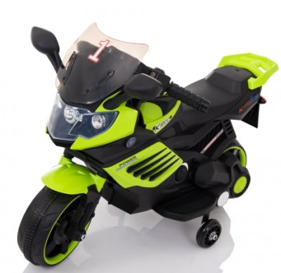 motocicleta electrica copii verde