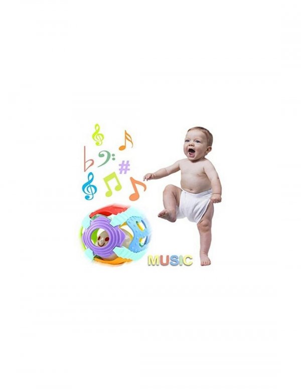 minge pentru bebelusi din silicon cu sunete si lumini