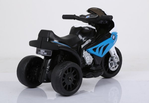 motocicleta copii bmw mic albastru sp st