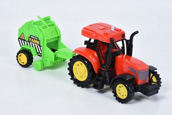 tractor de jucarie cu remorca