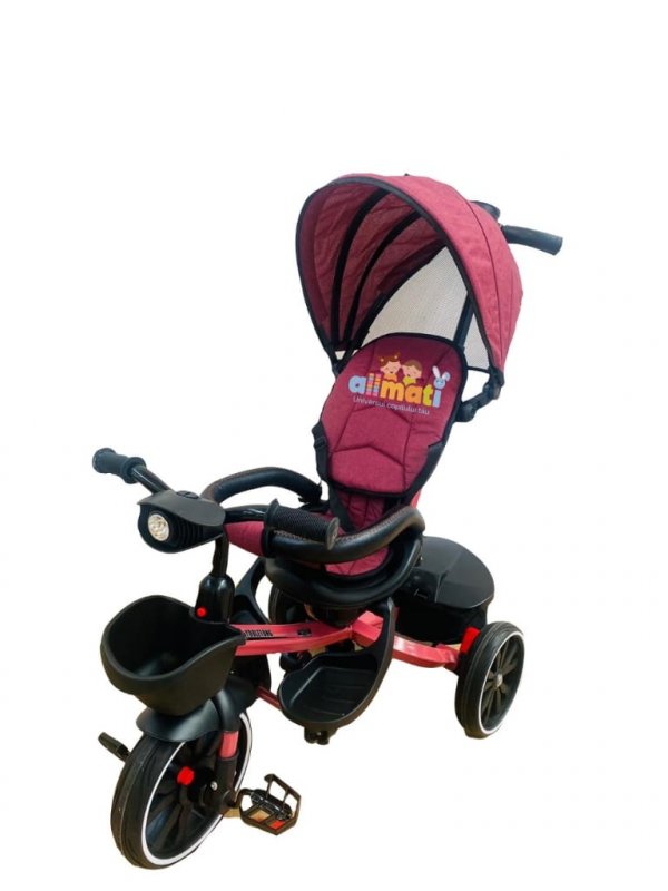 tricicleta copii cu scaun reversibil