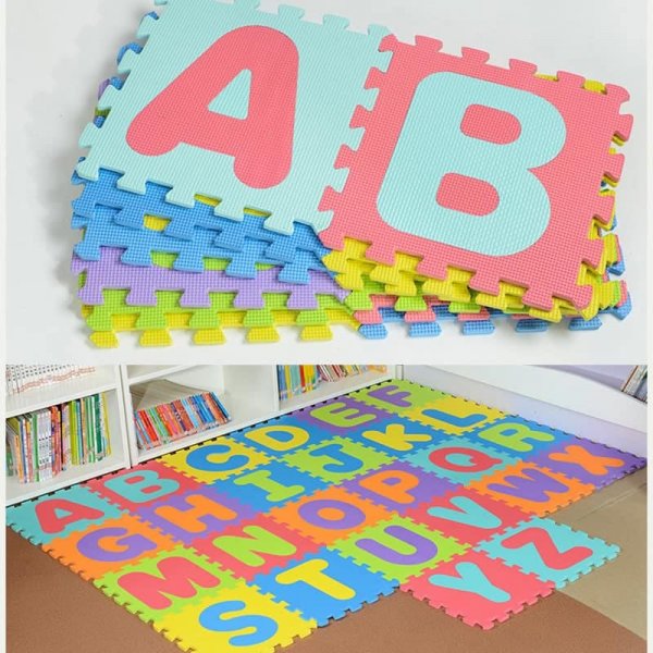covoras de joaca puzzle alfabet