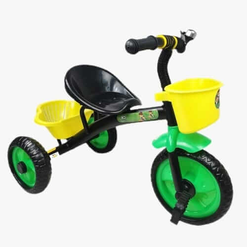 tricicleta cu pedale pentru copii ben ten negru 1