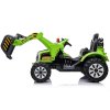 tractor electric pentru copii verde 2