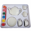 set pictura ceramica tea party 1