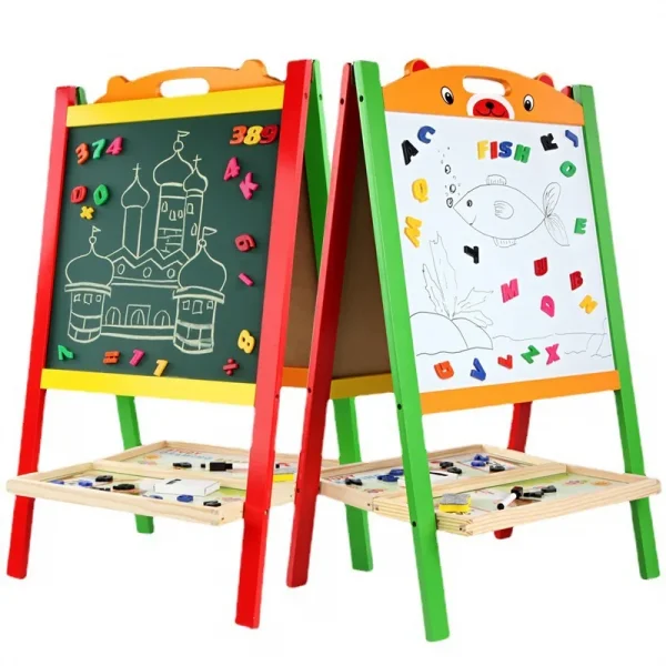 tabla magnetica pentru copii cu litere si cifre incluse