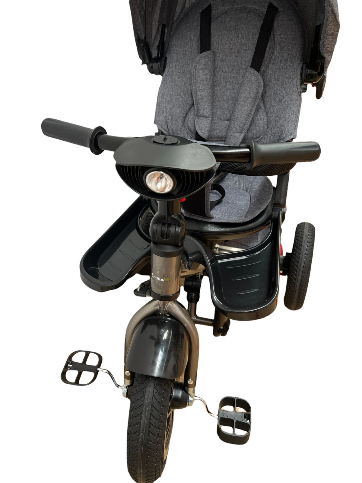tricicleta copii cu scaun reversibil si pozitie de somn 8