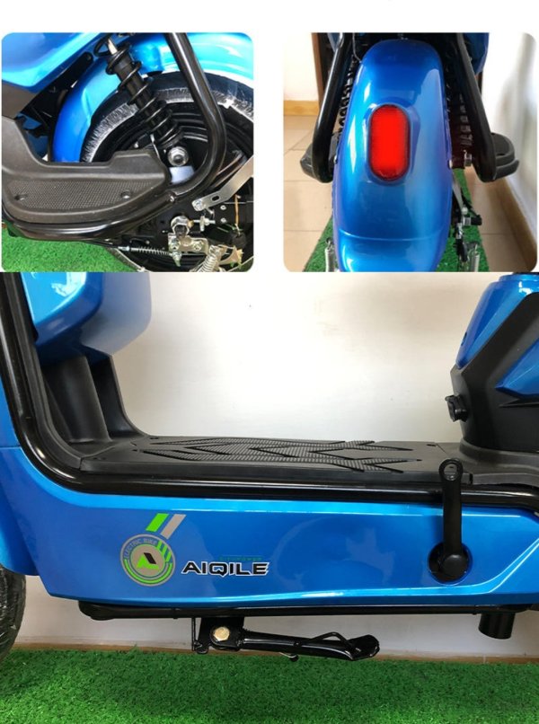scuter electric cu pedale motor 350W xsd002 14