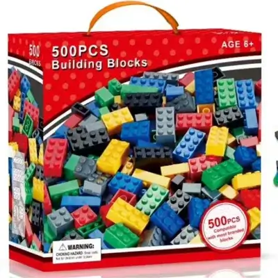 set 500 cuburi de constructie tip lego 2