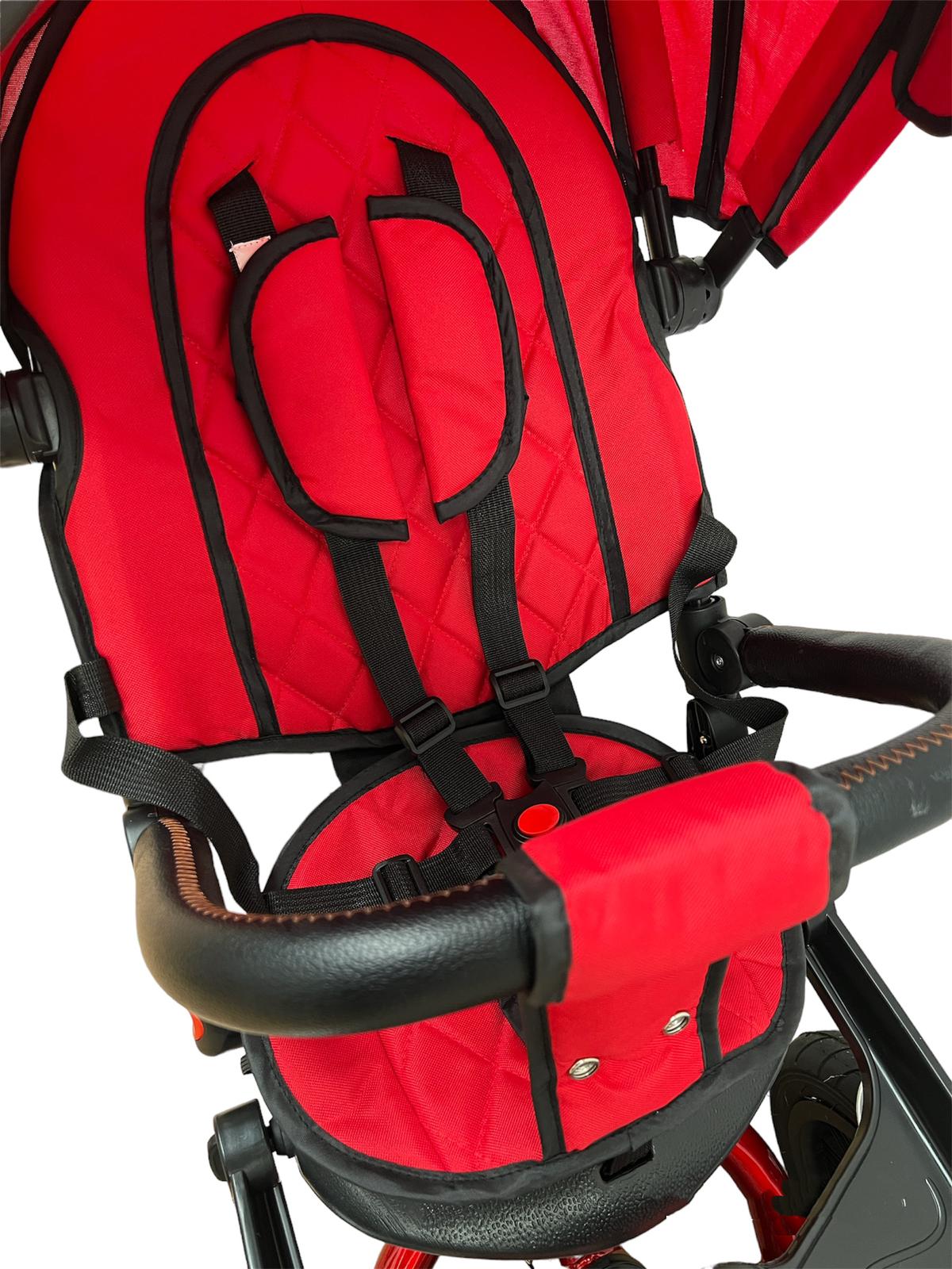 tricicleta copii cu scaun reversibil pozitie de somn allmati sl03 18