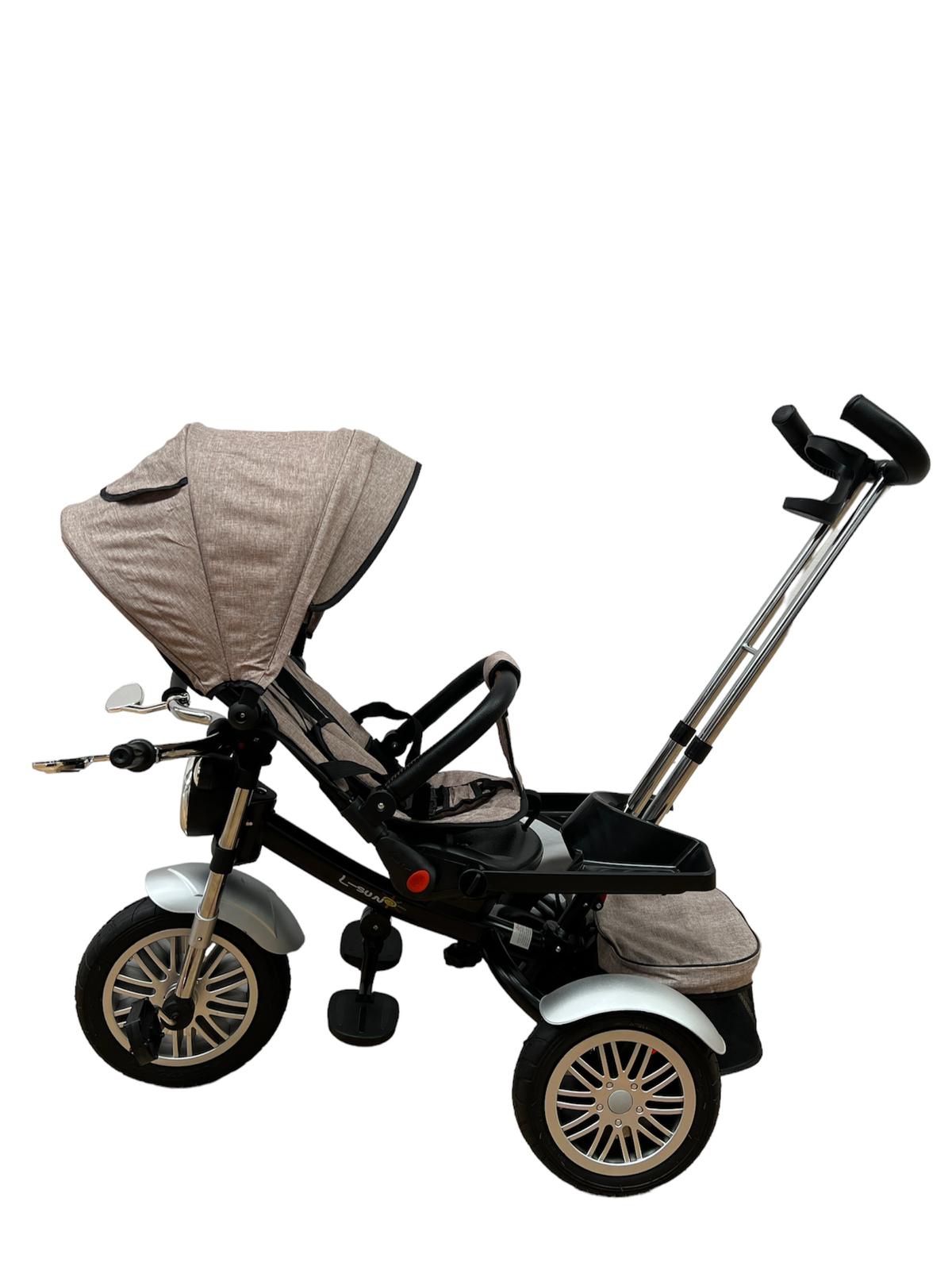 tricicleta copii cu scaun reversibil pozitie de somn allmati sl03 7