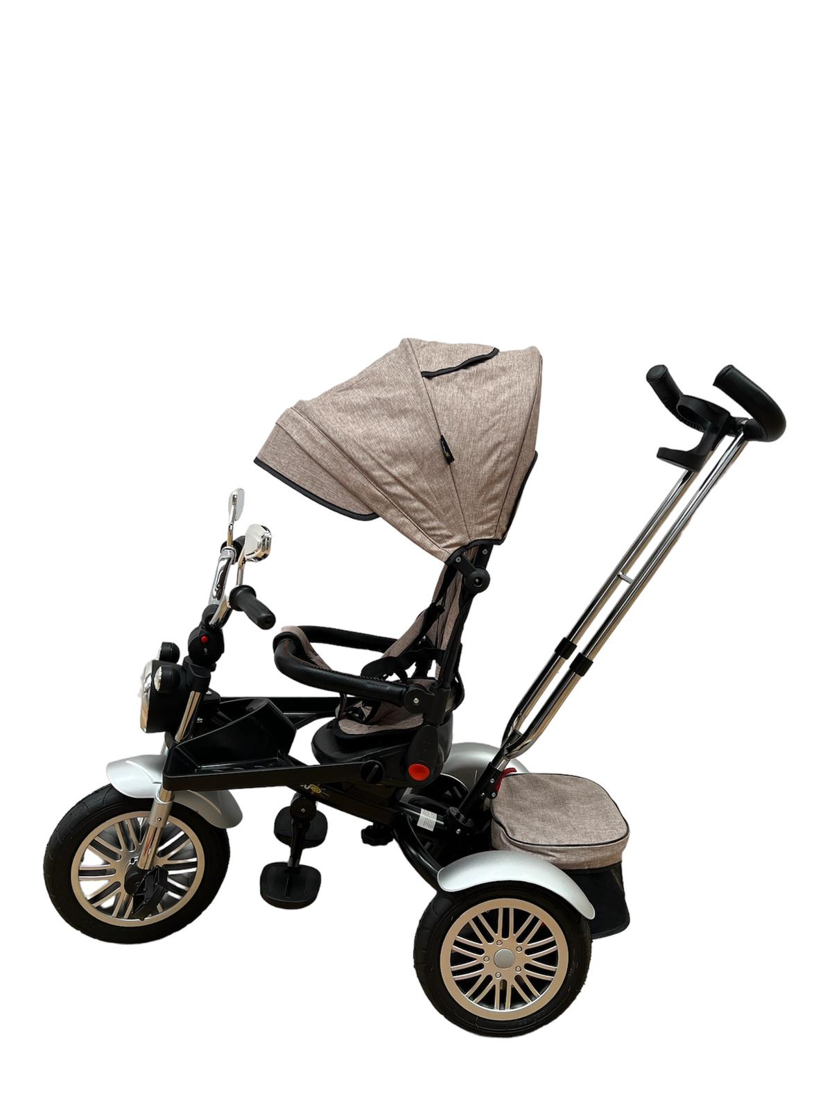 tricicleta copii cu scaun reversibil pozitie de somn allmati sl03 8