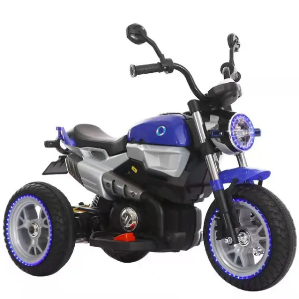 motocicleta electrica copii cu doua motoare si lumini in roti mb284 8