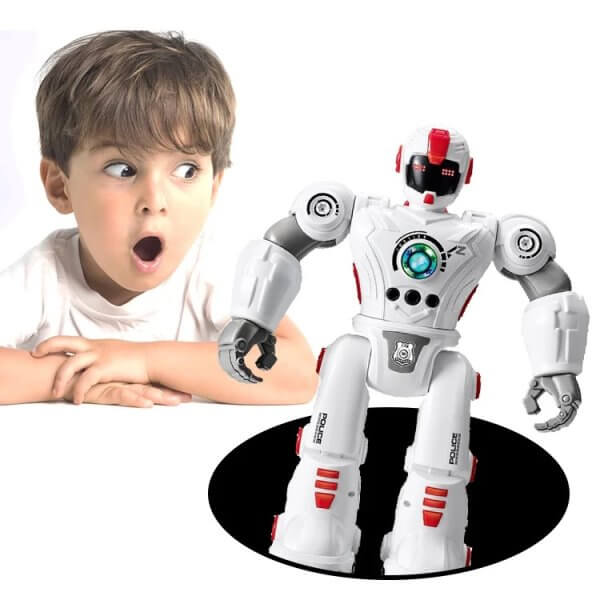 robot inteligent interactiv controlabil prin gesturi sau telelecomanda 1
