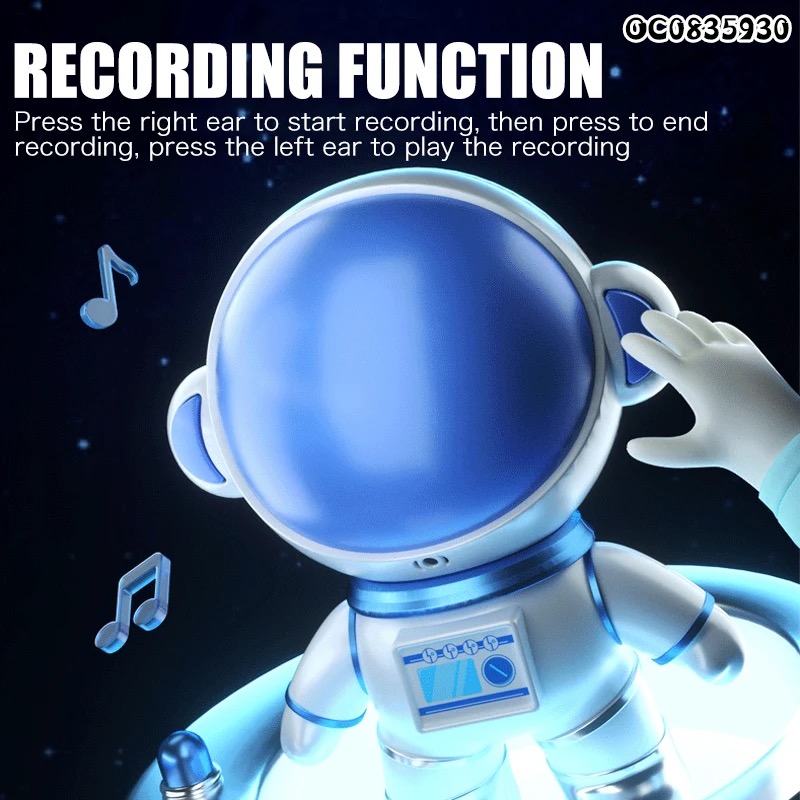 robot muzical pentru copii muzica lumini inregistrare 4