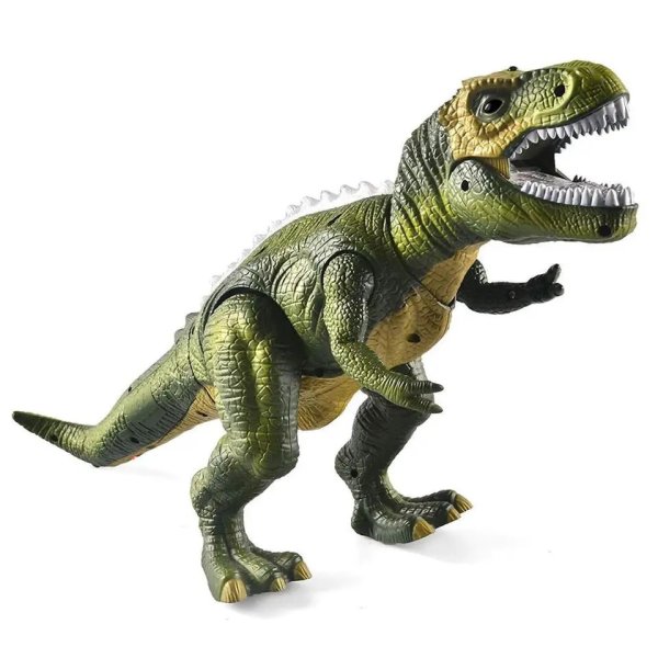 dinozaur de jucarie cu telecomanda 4