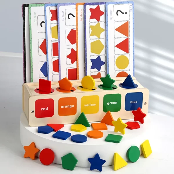 Jucarie sortator forme si culori Montessori clasic 2