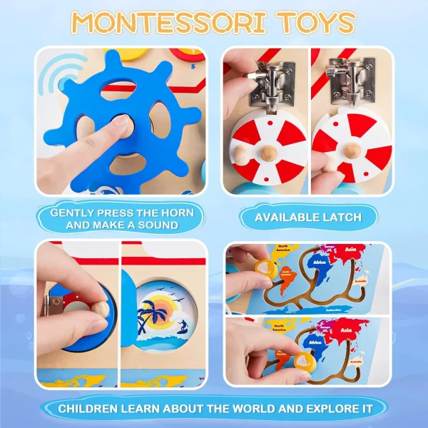 Placa Montessori Busy Board Vaporas4